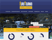 Tablet Screenshot of eurotournoi.com
